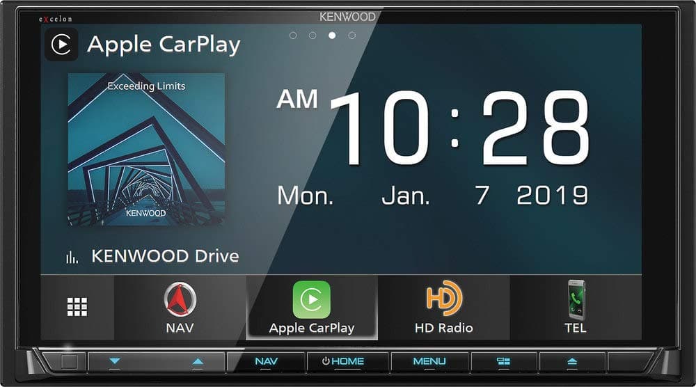 Kenwood DNX996XR - Receptor/DVD con navegación, CarPlay y Android Auto