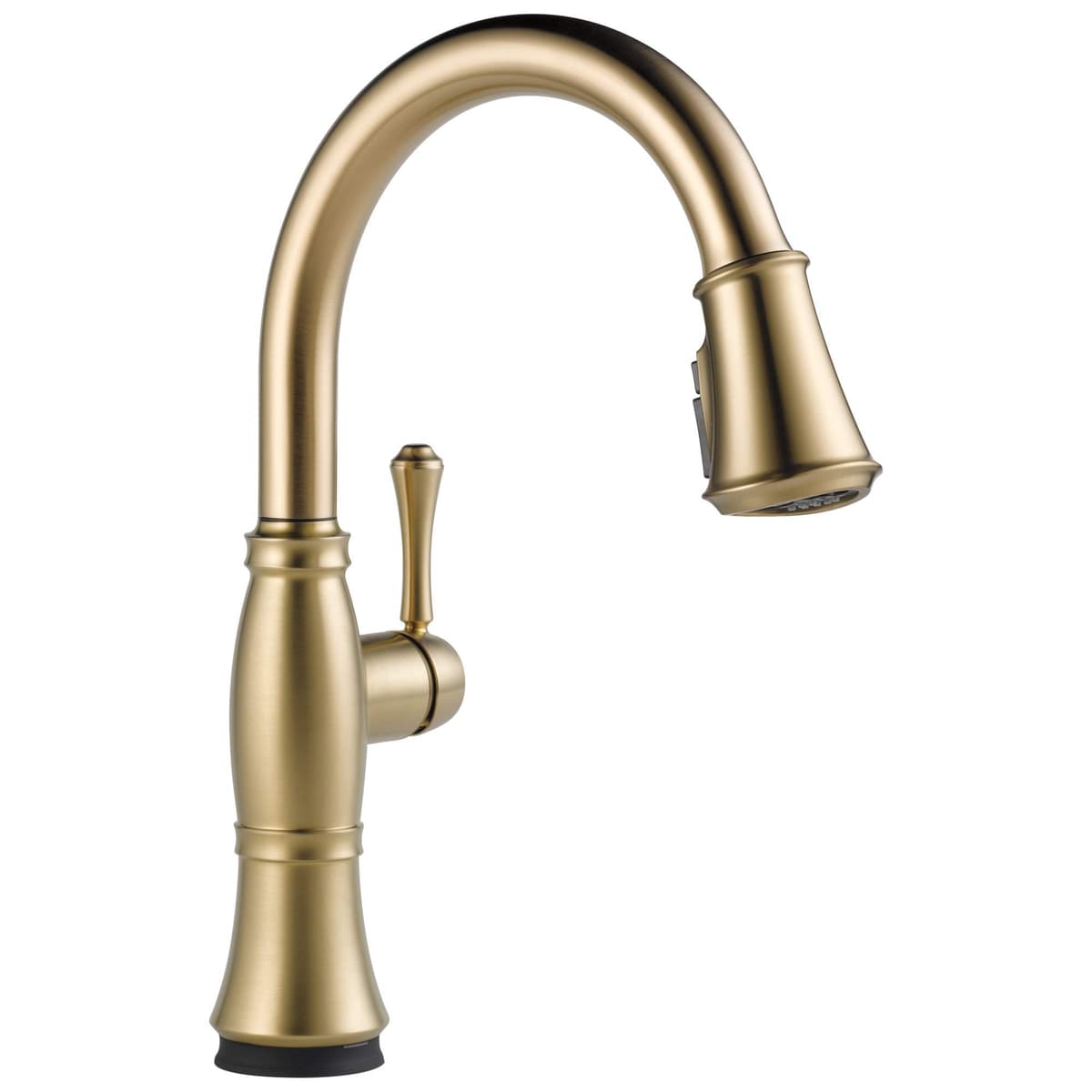 Delta Cassidy 9197T-CZ-PR-DST grifo de cocina touch con rociador extraíble - Lumicoat Champagne Bronze
