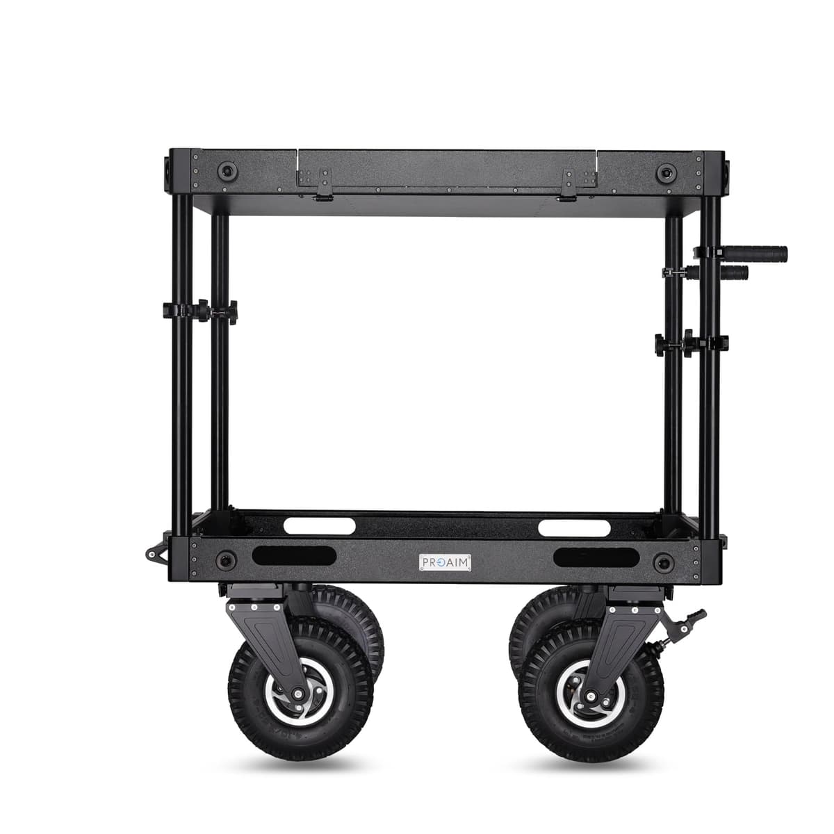 Proaim Victor Pro Carro de Producción de Video 36” - Capacidad hasta 500kg, ruedas neumáticas, frenos de pie CT-VCTR-PRO-36