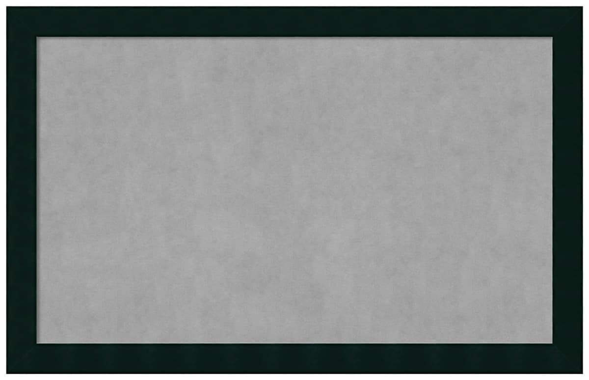 Amanti Art 44x28 Framed Magnetic Board Tribeca Black 28588193117