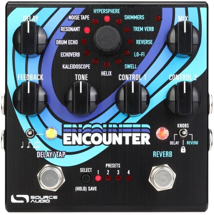Pedal de Delay/Reverb Ambiental Source Audio Encounter SA264