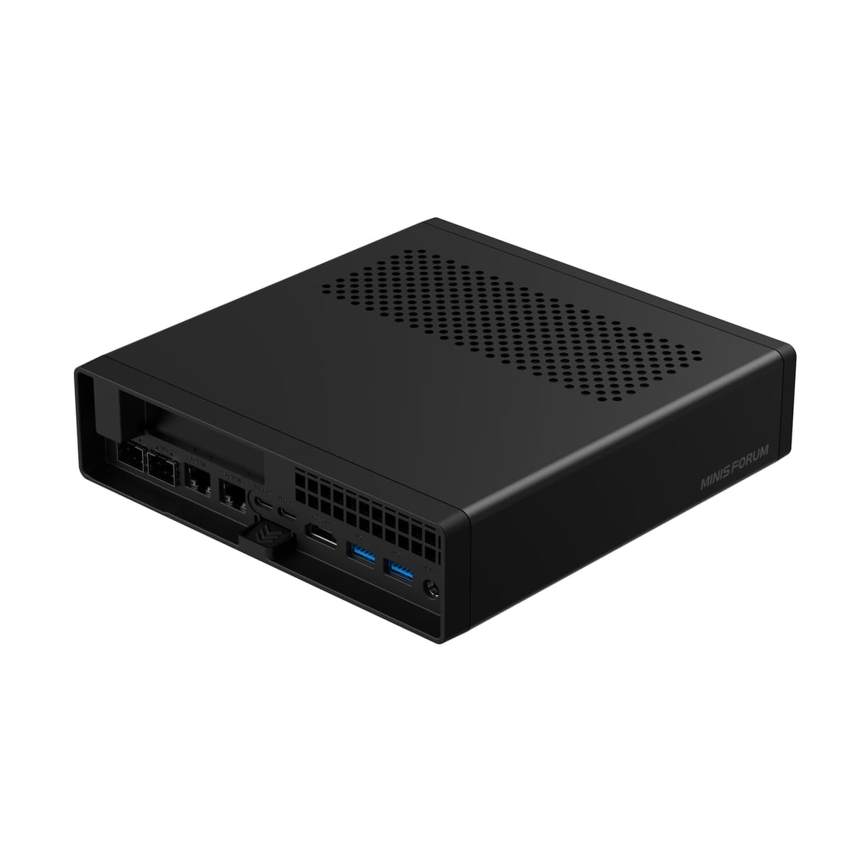 MINISFORUM MS-A2 - Mini PC con AMD Ryzen 9 9955HX, 64GB DDR5, 1TB SSD, PCIe×16,2x SFP+ 10G