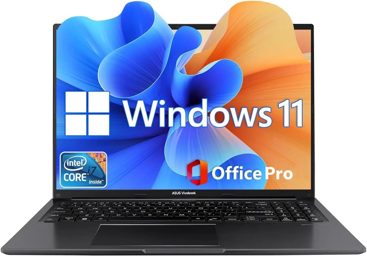 ASUS Vivobook 16" WUXGA i7-1355U 16GB RAM 1TB SSD F1605VA-AB74 Touch Windows 11 Home con MS Office Pro 2024