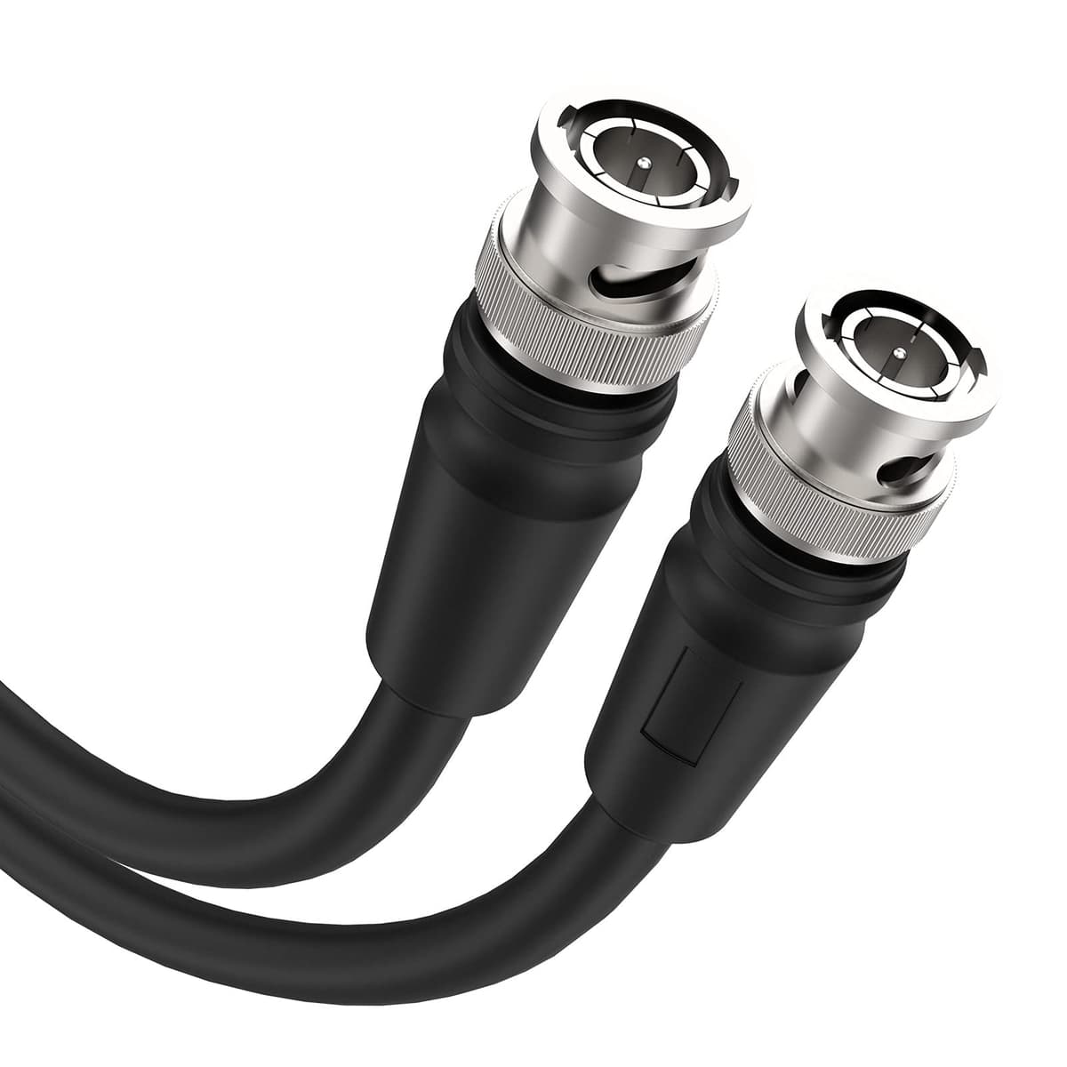 Cable SDI 12G Dbilida 400 ft, 4K@60Hz RG11 Vídeo 75 ohm BNC 16AWG Compatible con 6G/3G-SDI/HD-SDI para Cámara de Seguridad, Convertidor Blackmagic DVGG556-2