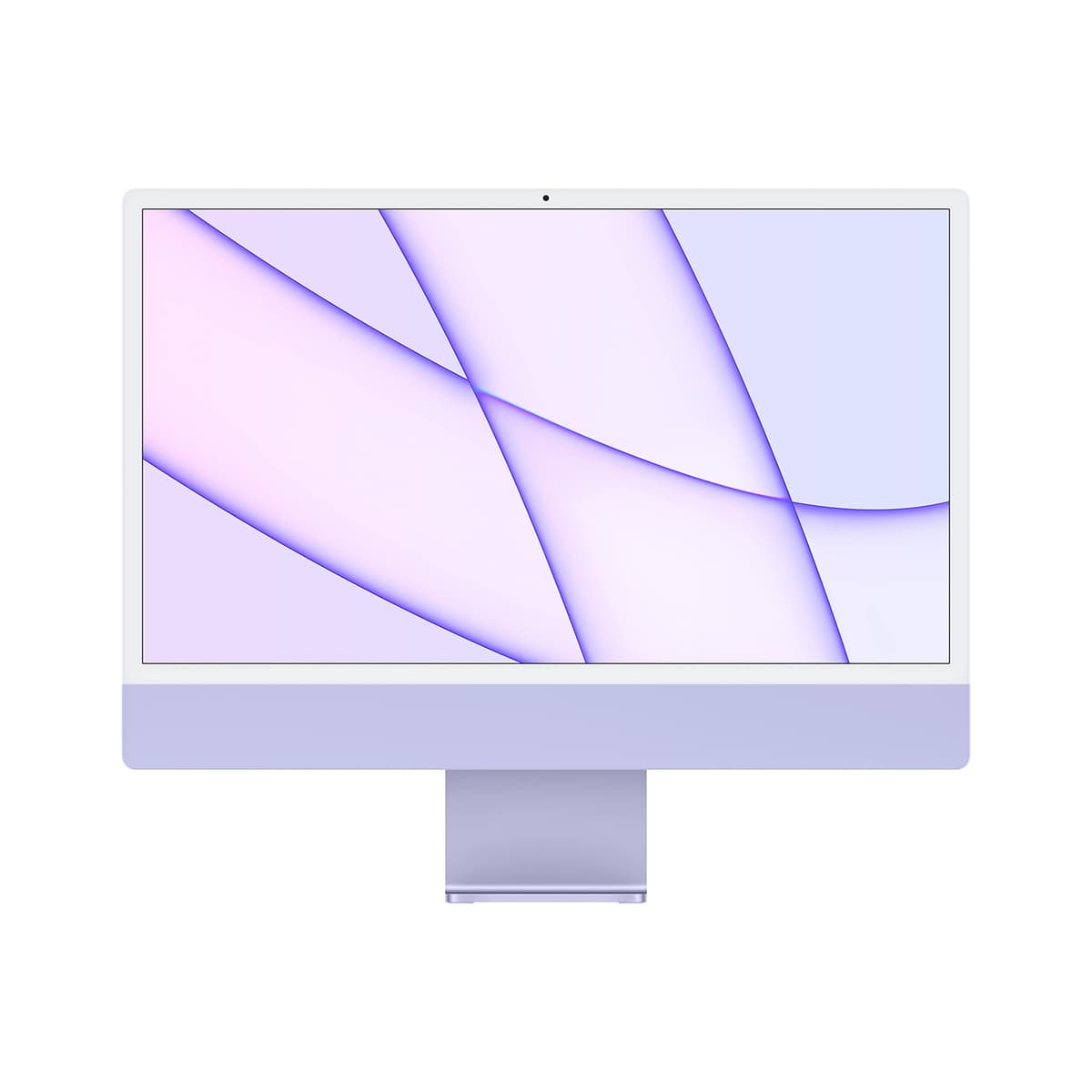 Apple iMac 24" (2021) con chip M1, 8GB RAM, 256GB SSD - Purple (Renewed) MGPP3LL/A