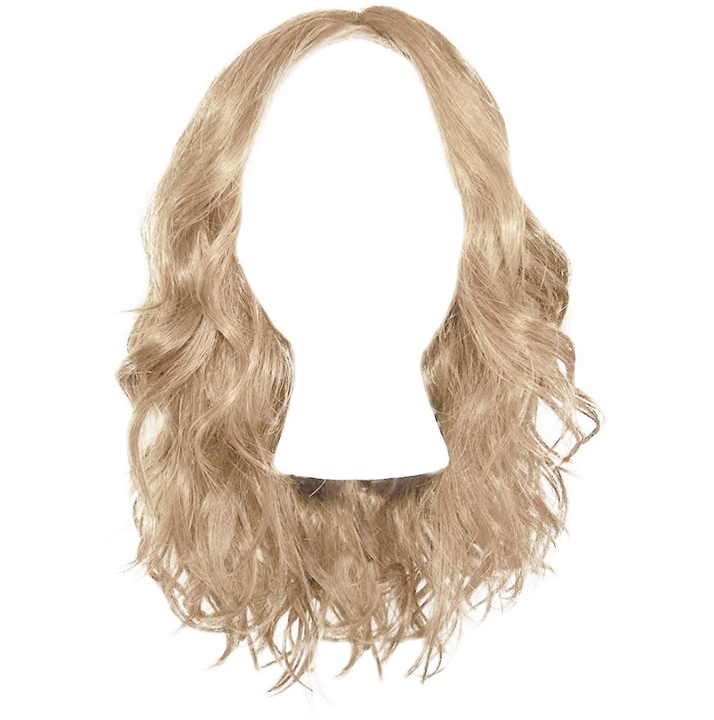 GABOR Alluring Locks - Peluca con ondas largas en capas, GF17-23SS Iced Latte Macchiato, talla estándar