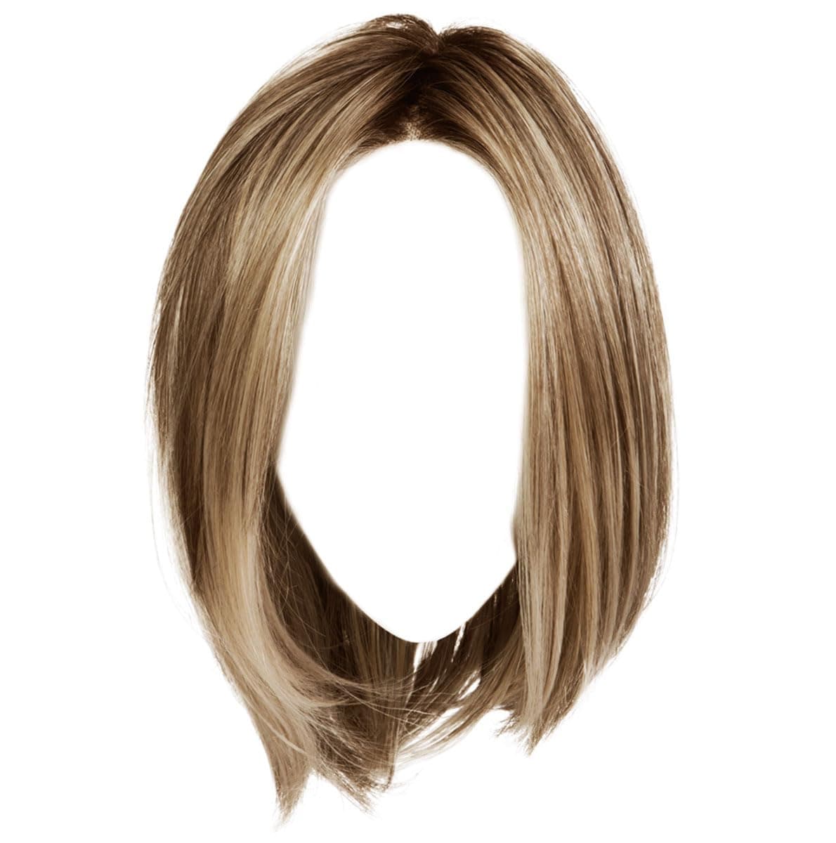 Raquel Welch Cruise Control Peluca Hand-Tied estilo Pageboy Bob de longitud media by Hairuwear, gorro tamaño promedio - RL10/22SS Iced Cappuccino