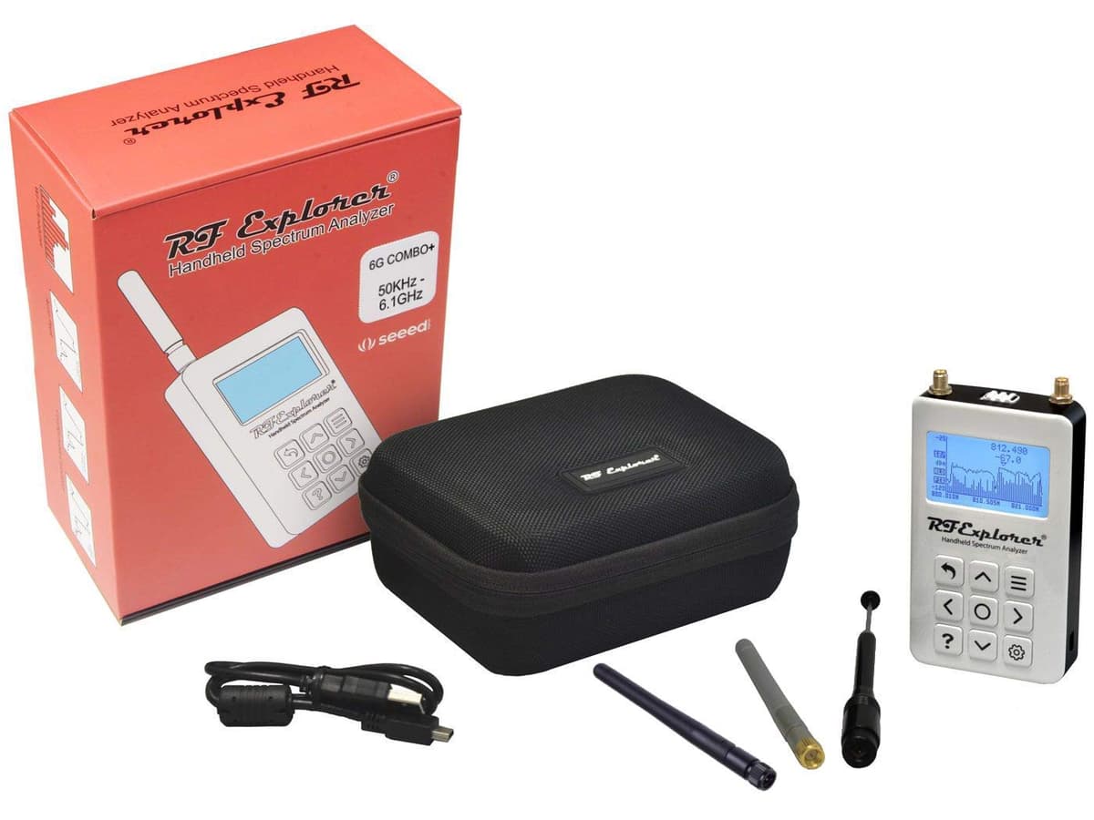 seeed studio Analizador de espectro portátil RF Explorer 6G Combo Plus Slim 114992145