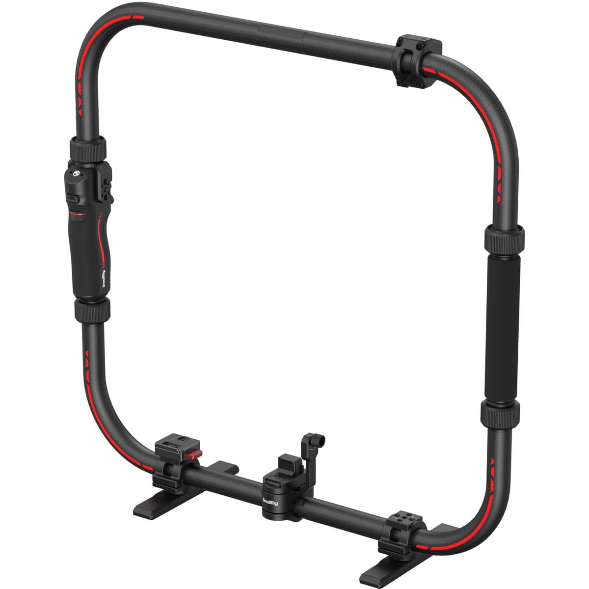 SMALLRIG Ring Grip 4328 para DJI RS 2/RS 3 Pro/RS 4 (Carga Máx 8 kg) - Diseño Plegable, V-mount Integrado 4328-SR