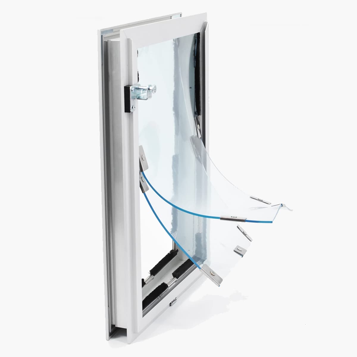 Puerta para Mascotas Hale, Modelo de Puerta | Para Gatos y Perros | Doble Solapa de Vinilo Eficiente Energéticamente