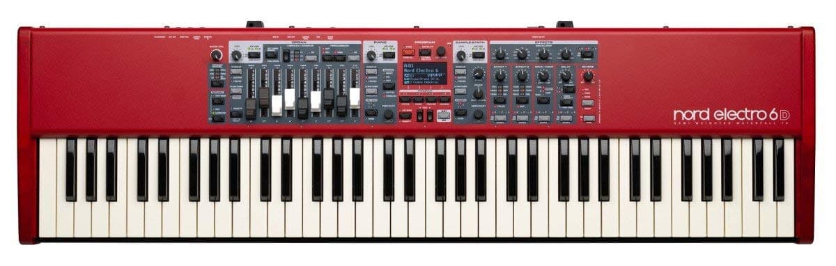 Nord AMS-NELECTRO6D-73 Teclado 73 notas semipesado con keybed Waterfall (Renewed) 314928-cr