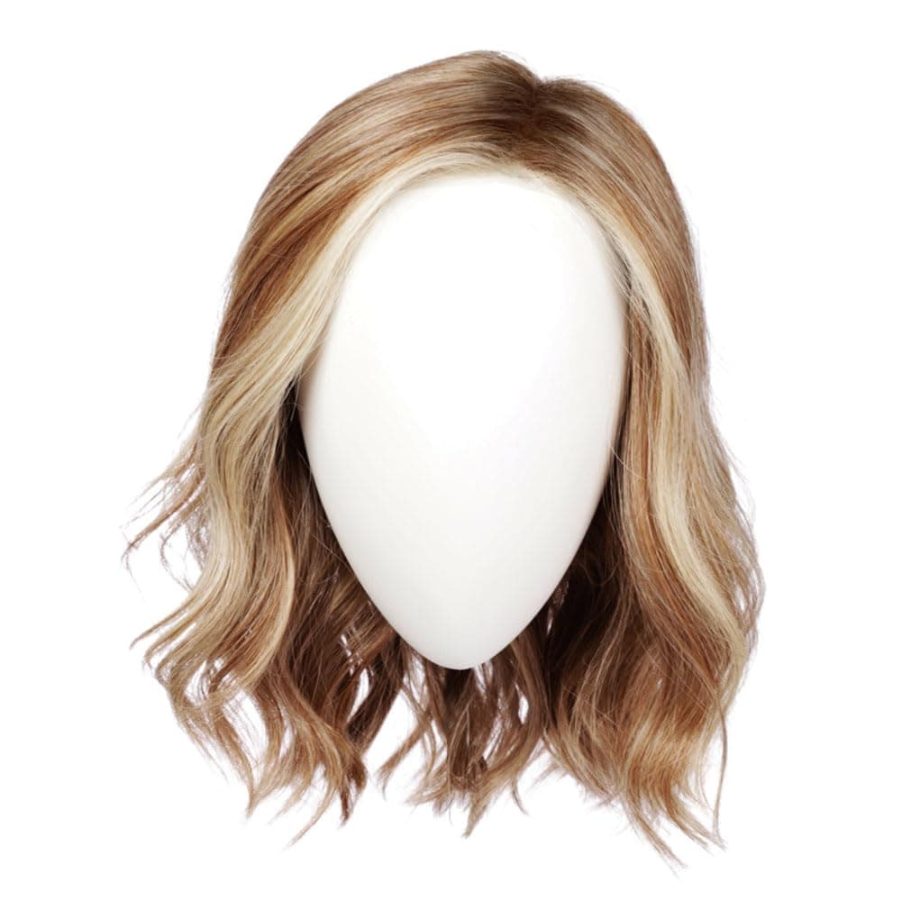 Hair u wear Raquel Welch Simmer Elite capas medias con base liviana anudada a mano, talla estándar - RL1621SS Sand