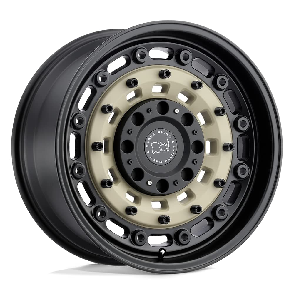 Black Rhino Hard Alloys ARSENAL 20x9.5 6x135/5x139.7 Offset -18mm, Sand On Black - 2095ARS-80067D06
