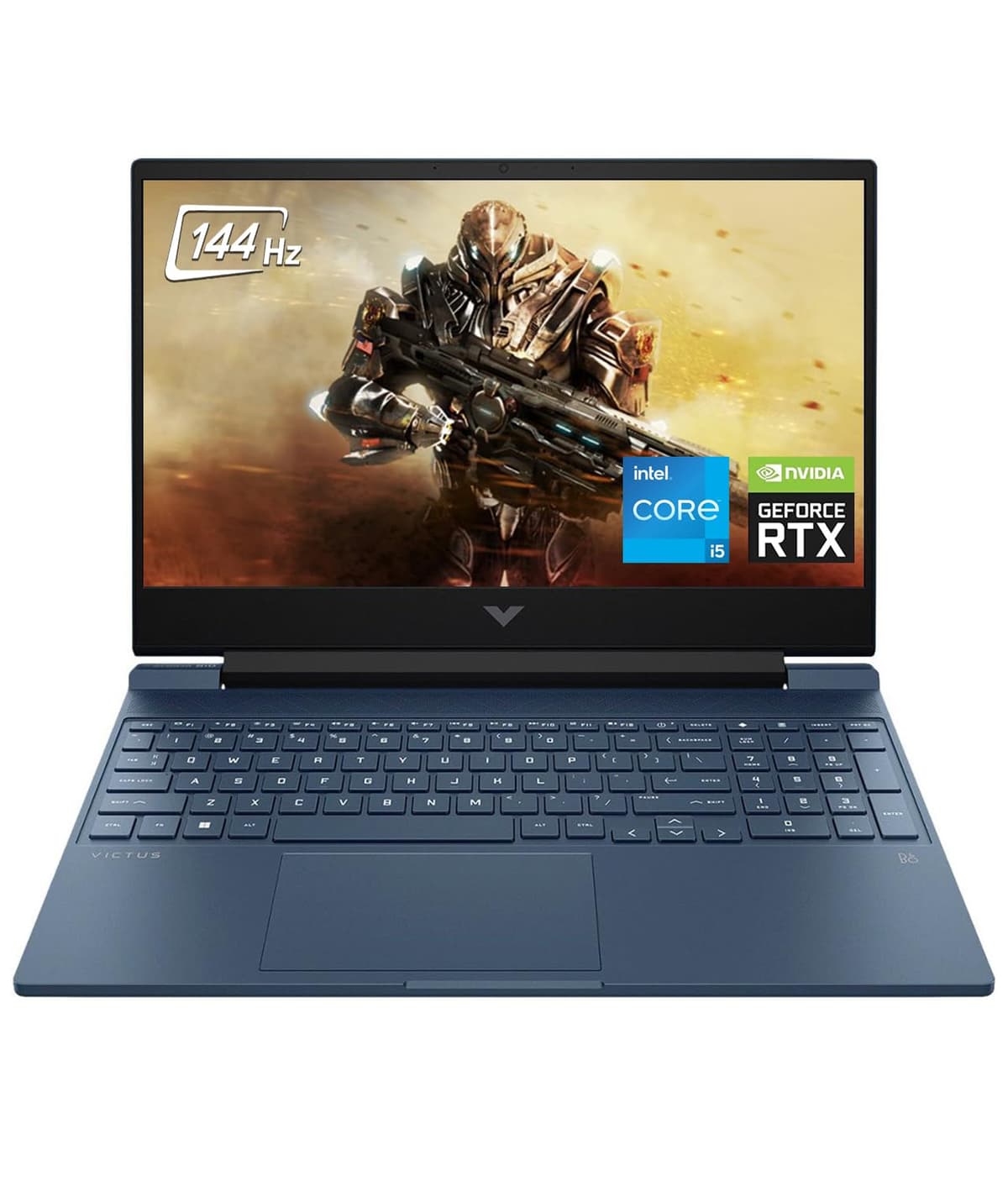 HP - Victus 15.6" Full HD 144Hz Laptop para Juegos - Intel 12.ª Gen Core i5-12450H - 16GB RAM - NVIDIA GeForce RTX 3050 - SSD de 1TB - Teclado Retroiluminado - Windows 11 - Azul Performance