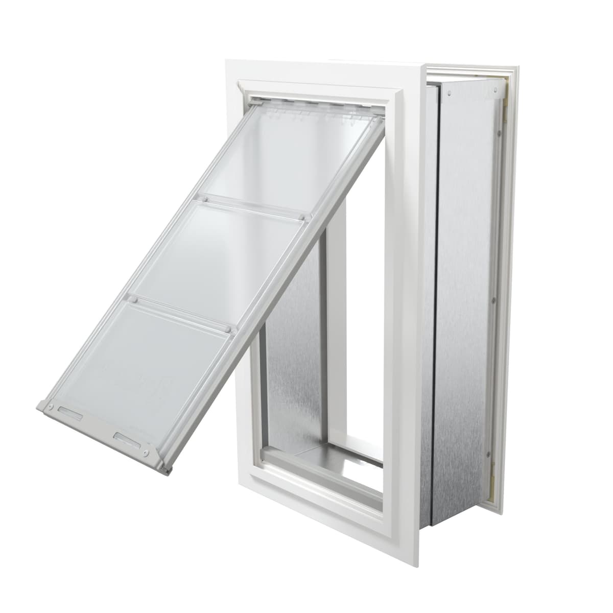 Endura Flap Puerta para Mascotas de Una Aleta para Paredes Gruesas 04EF-C30LL-1W