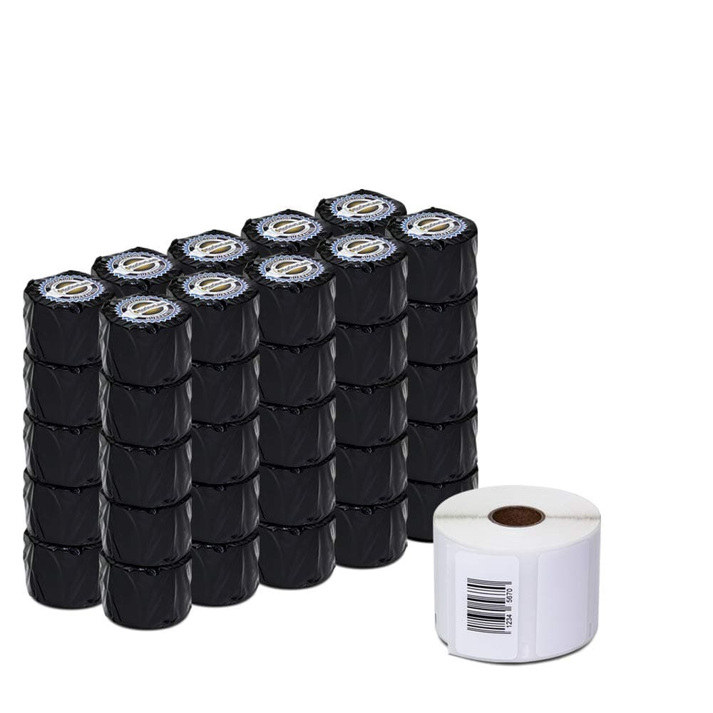 OfficeSmartLabels Etiquetas removibles 2-1/4 x 1-1/4 pulg., compatibles con 30334 (50 rollos, 1000 etiquetas/rollo) A-OFSLBL334R-050