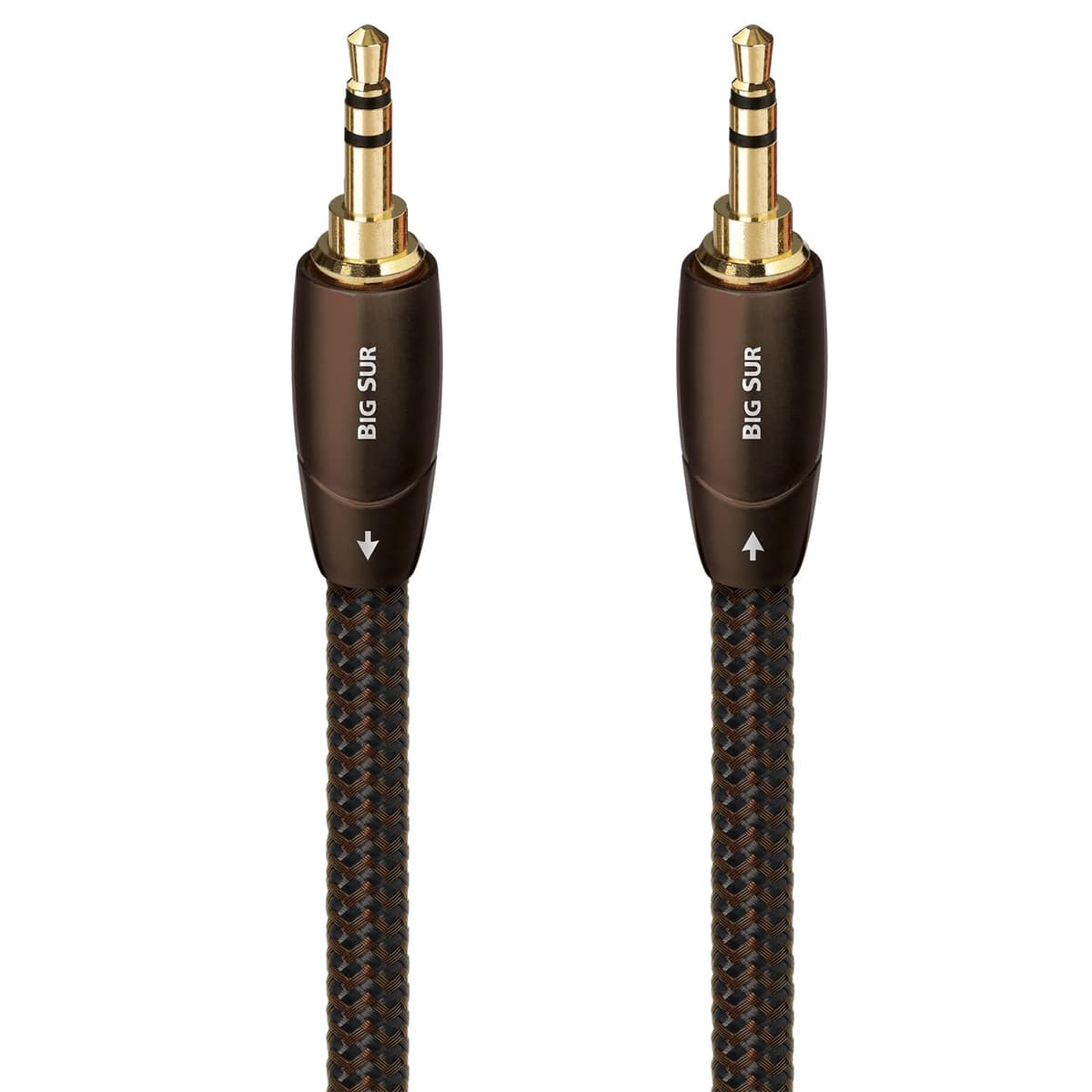 AudioQuest Big Sur Cable Aux de 3.5 mm - Conector Estéreo Macho a Macho BIGSUR16M