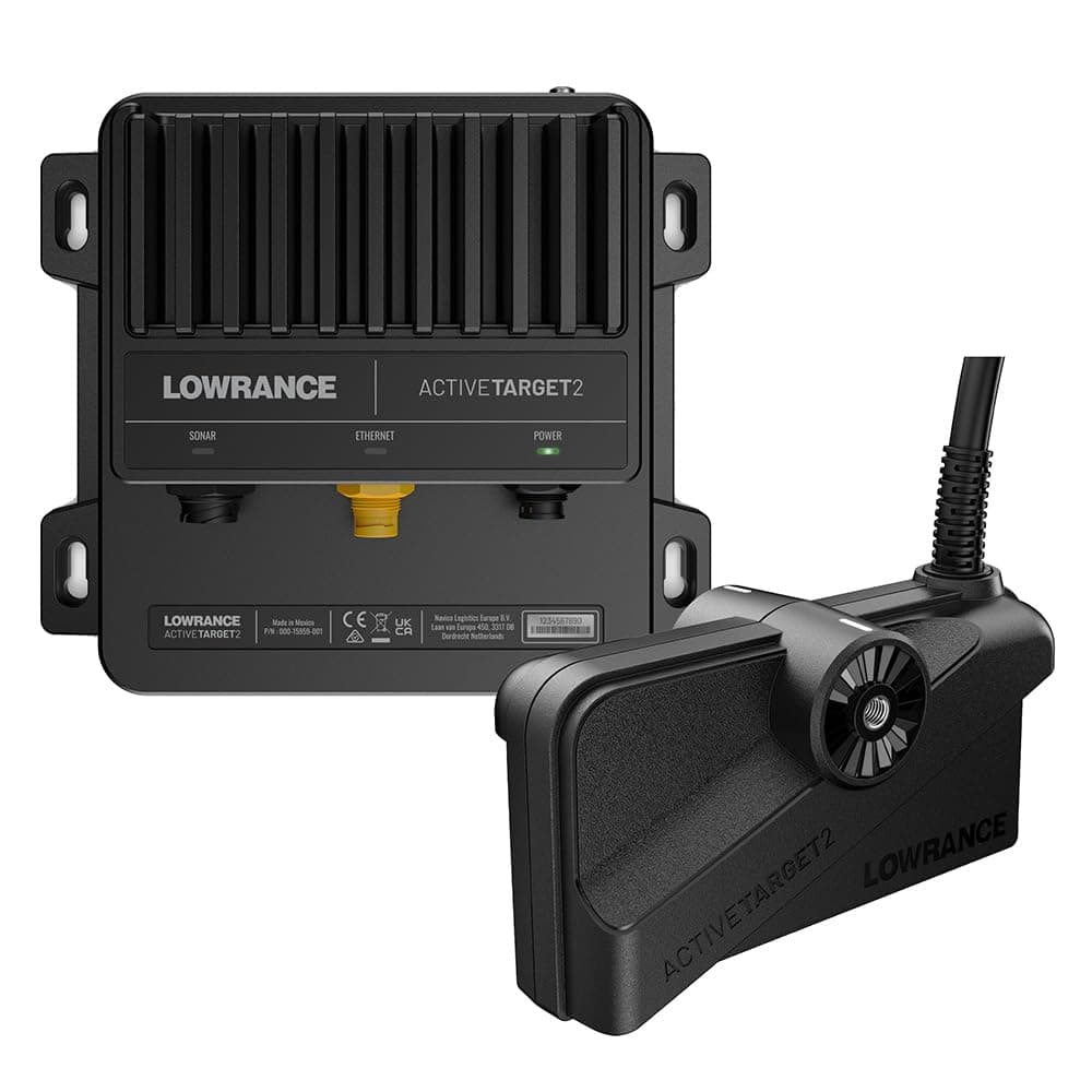 Lowrance ActiveTarget 2 - Sonar en vivo para imágenes detalladas bajo y alrededor de la embarcación 000-15959-001