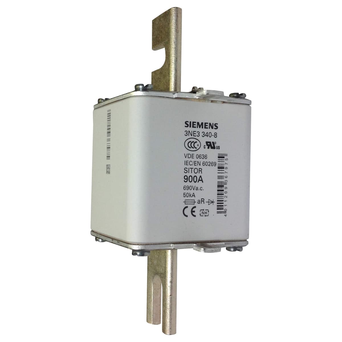 3NE3340-8 | SIEMENS SITOR Fuse Link NH2 900 A 690 V Indicador Frontal