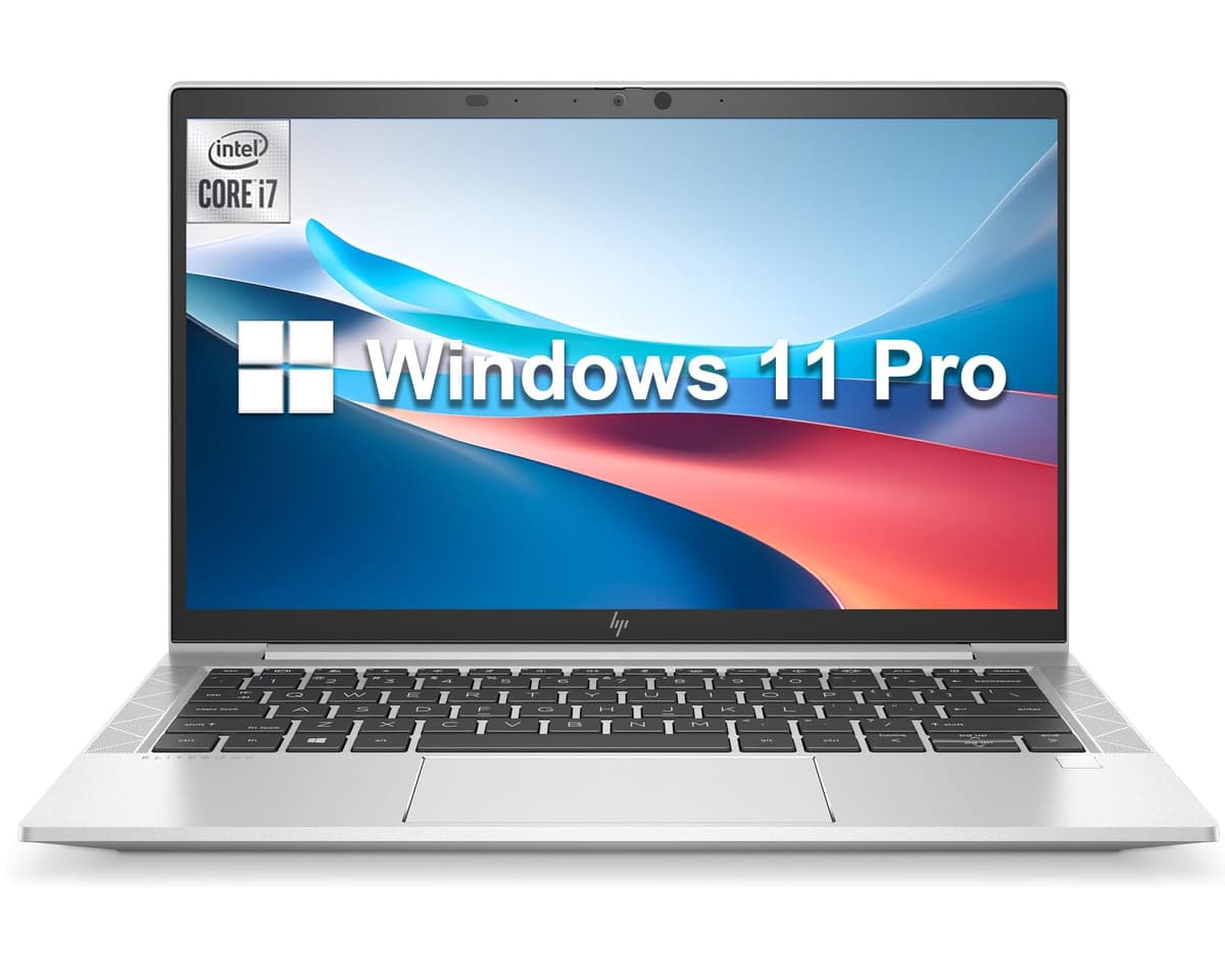 HP EliteBook 830 G8 Portátil, 13.3" Full HD para Negocios, Intel Core i7-1185G7 de 11ª generación, 32GB RAM, 512GB SSD, Cámara, Teclado Retroiluminado, HDMI, Cámara, Windows 11 Pro (Reacondicionado)