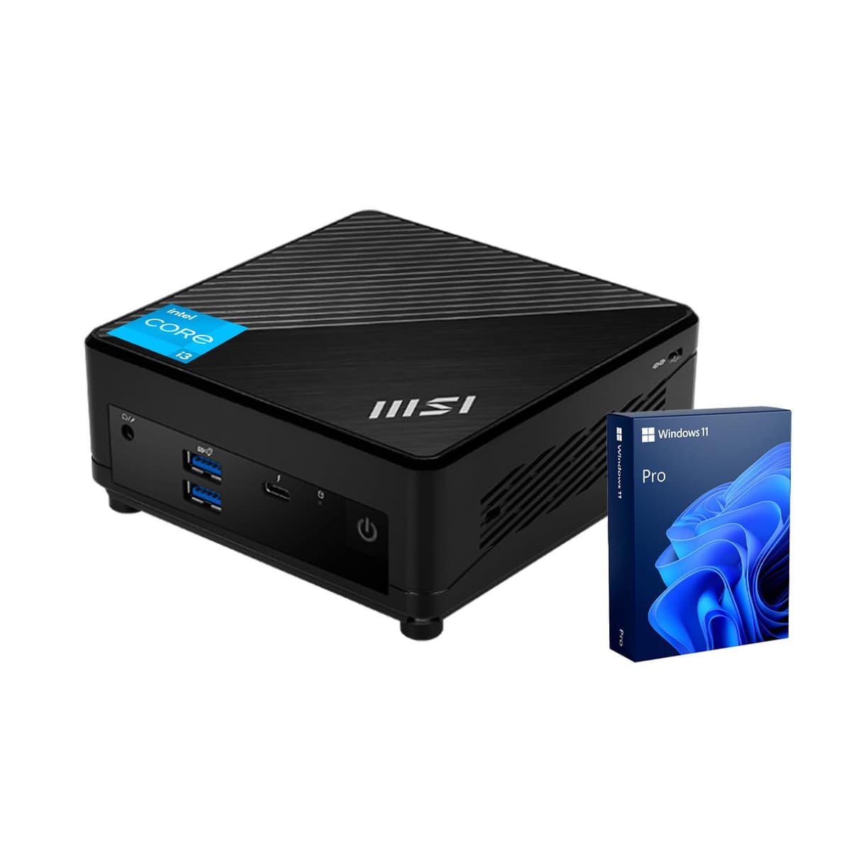 msi Cubi 5 Professional Mini Desktop con Intel 6-Core, 16GB RAM, 512GB SSD, Thunderbolt 4 12M