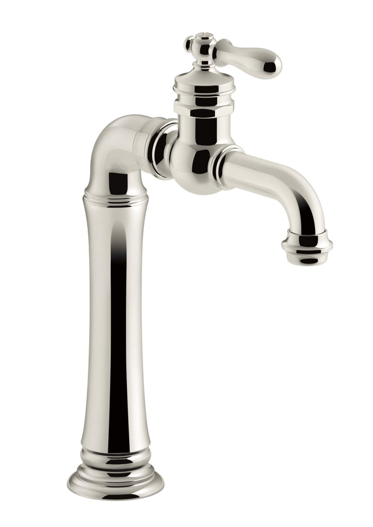 Kohler K-99268-SN Grifo de barra Artifacts Gentleman's, níquel pulido