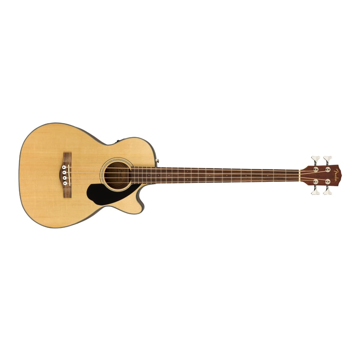 Fender CB-60SCE Bajo Acústico, con Garantía de 2 Años Natural, Diapasón de Laurel 970183021