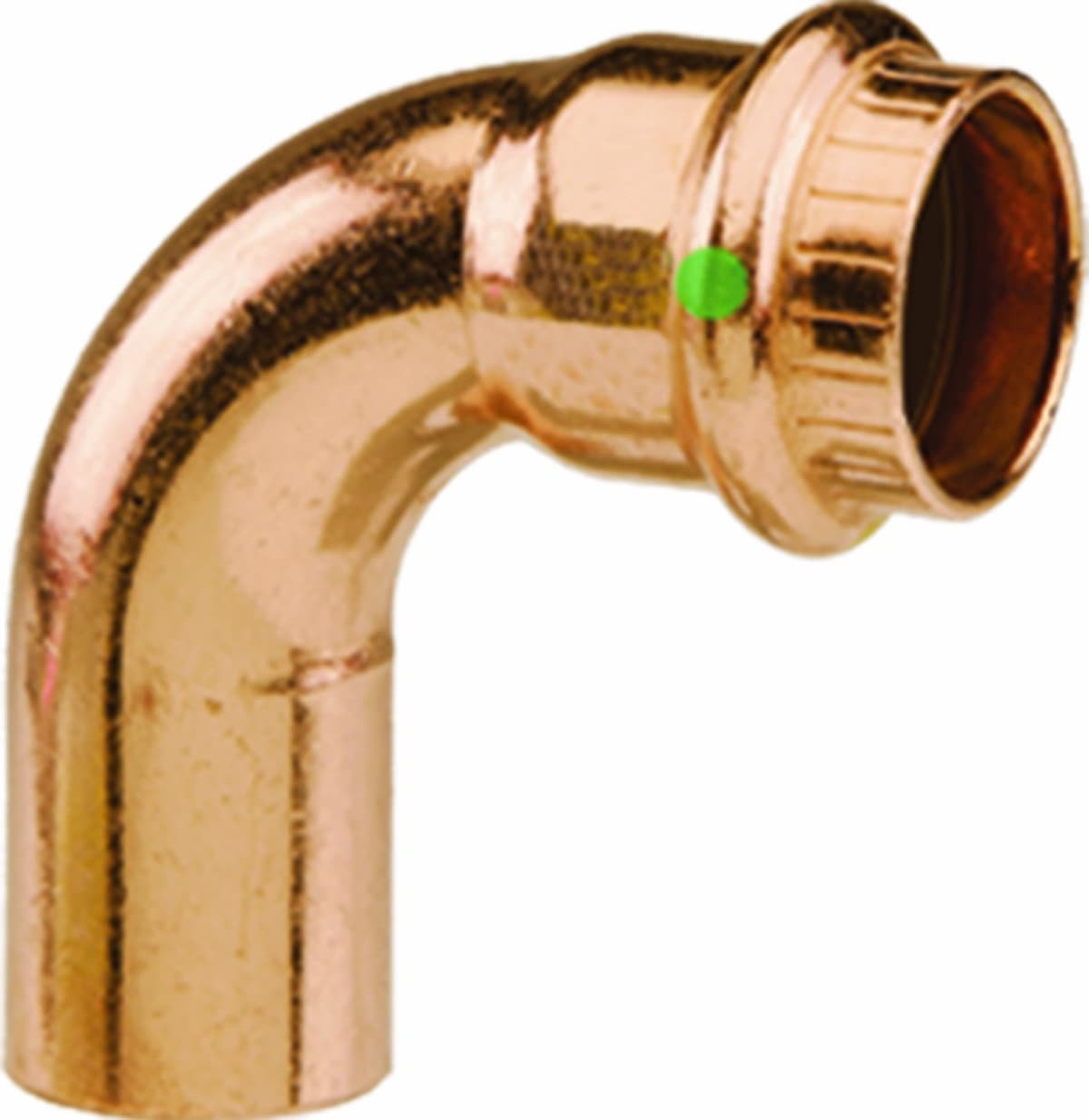 Viega ProPress 77347 Codo de cobre sin plomo 90° 1/2" FTG x P, paquete de 100