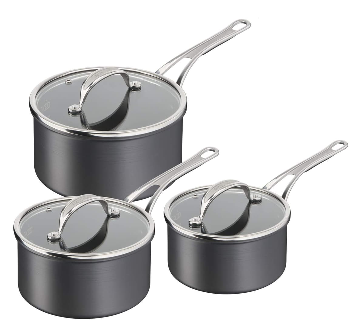 T-fal Jamie Oliver by Tefal Cook’s Classics Set de ollas y sartenes 3 piezas H912S344