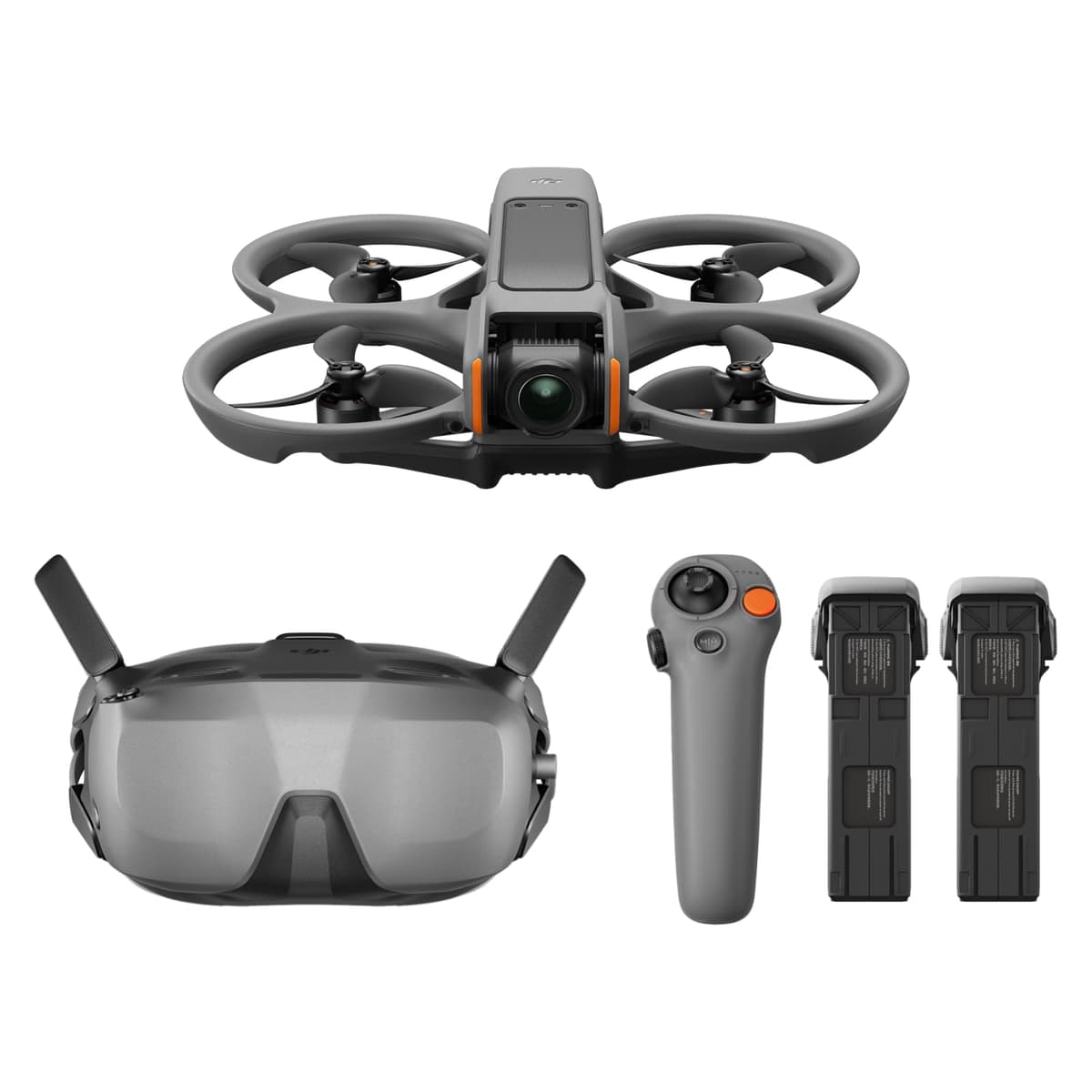 DJI Avata 2 Fly Smart Combo (tres baterías) - Drone FPV 4K con Goggles N3 y RC Motion 3 WA5233