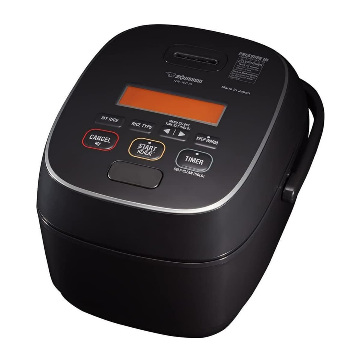 Zojirushi NW-JEC10BA Olla Arrocera con Presión e Inducción (IH) 5.5 tazas, fabricada en Japón