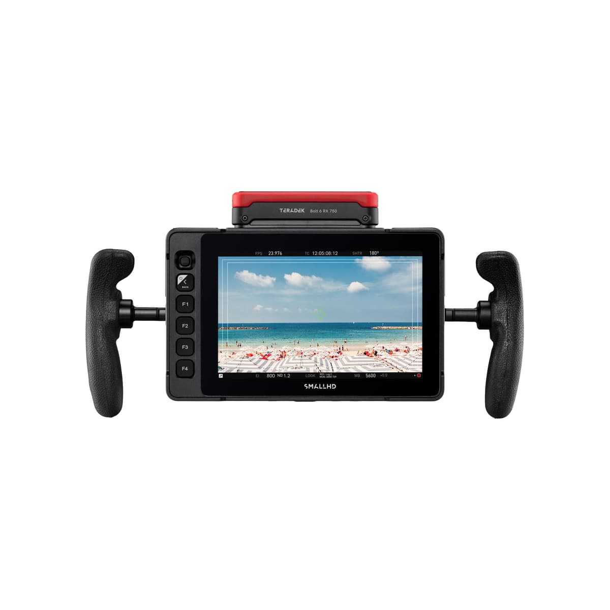 SmallHD Ultra 7 Bolt 6 RX Gold Mount Kit - Monitor táctil 7" con receptor inalámbrico integrado 16-0728-GM