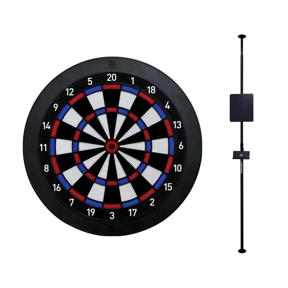DARTSLIVE Home Set: Dianas, Soporte de Poste y Soporte para Tablet (Negro) 0602301005373