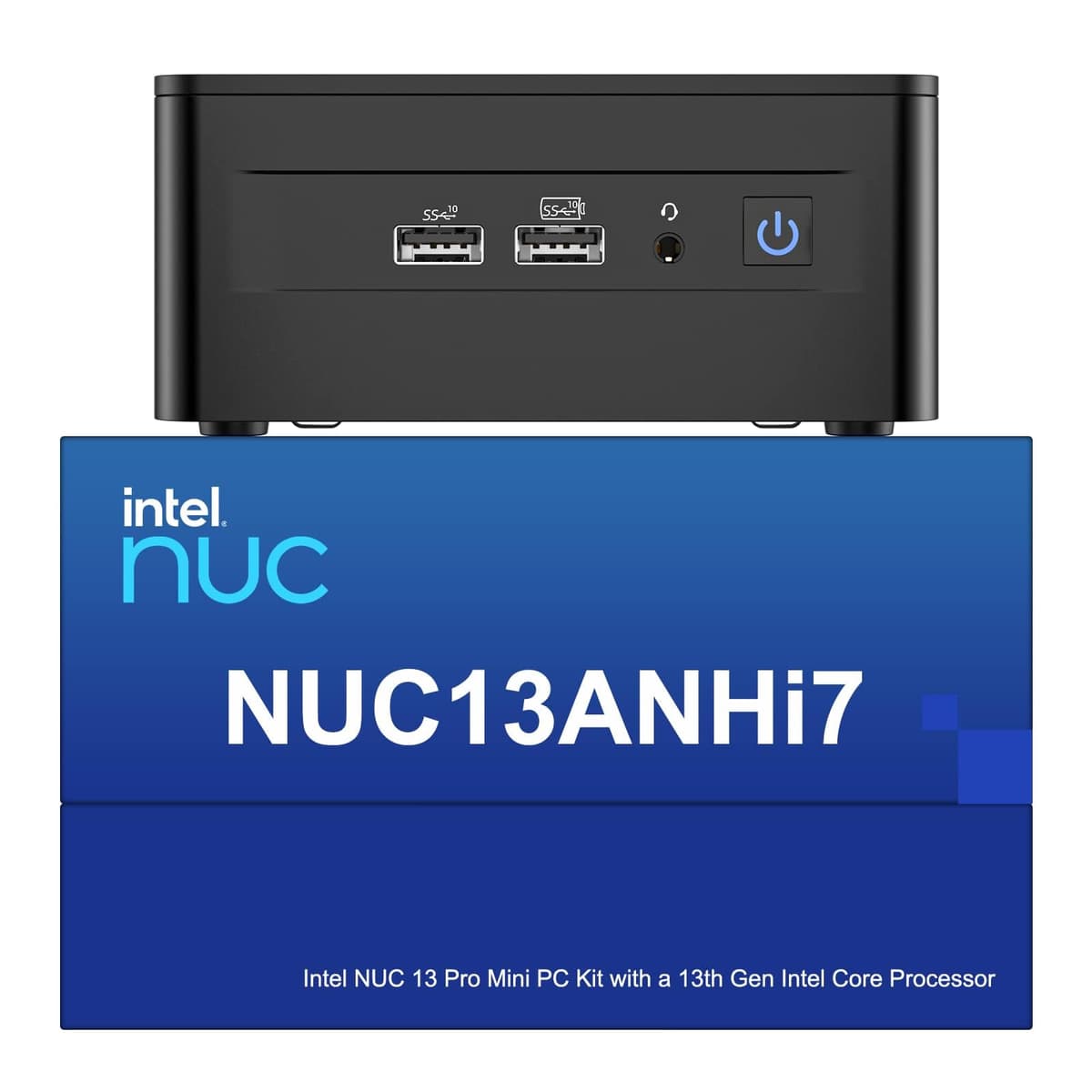 GEEK+ Intel NUC 13 Pro Mini PC (Core i7-1360P, 32GB, 1TB, Win 11 Pro) para ASUS NUC13ANHi7 Arena Canyon, Soporte 8K/4K, WiFi6E, TB4