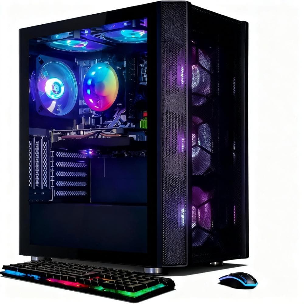 PC Gamer STGAubron, Intel Core i5-9400F hasta 4.1 GHz, Radeon RX 5700 8GB GDDR6, 16GB DDR4, SSD 1TB, WiFi 600M, BT 5.0, Windows 11 Home ABR1424