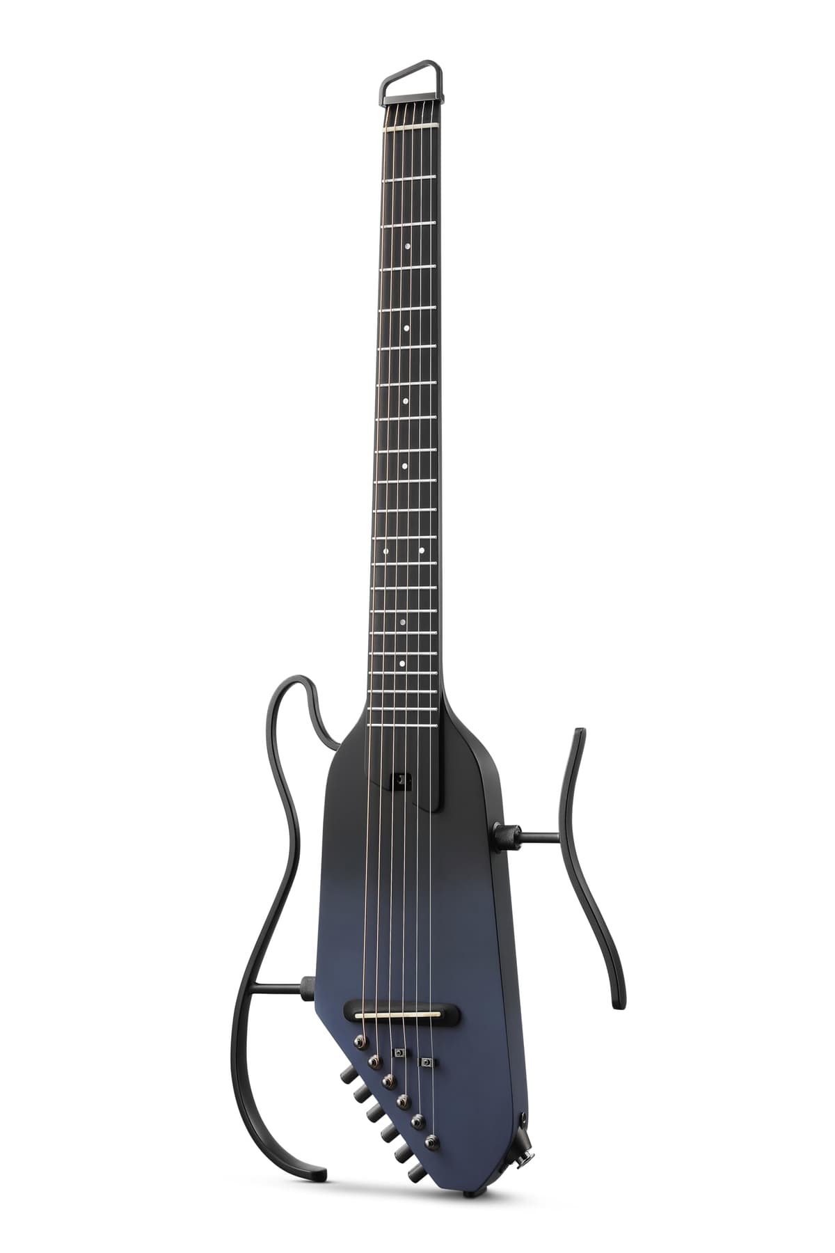 Donner HUSH I PRO Guitarra electroacústica de viaje con múltiples modos de efectos y kit completo EC7516