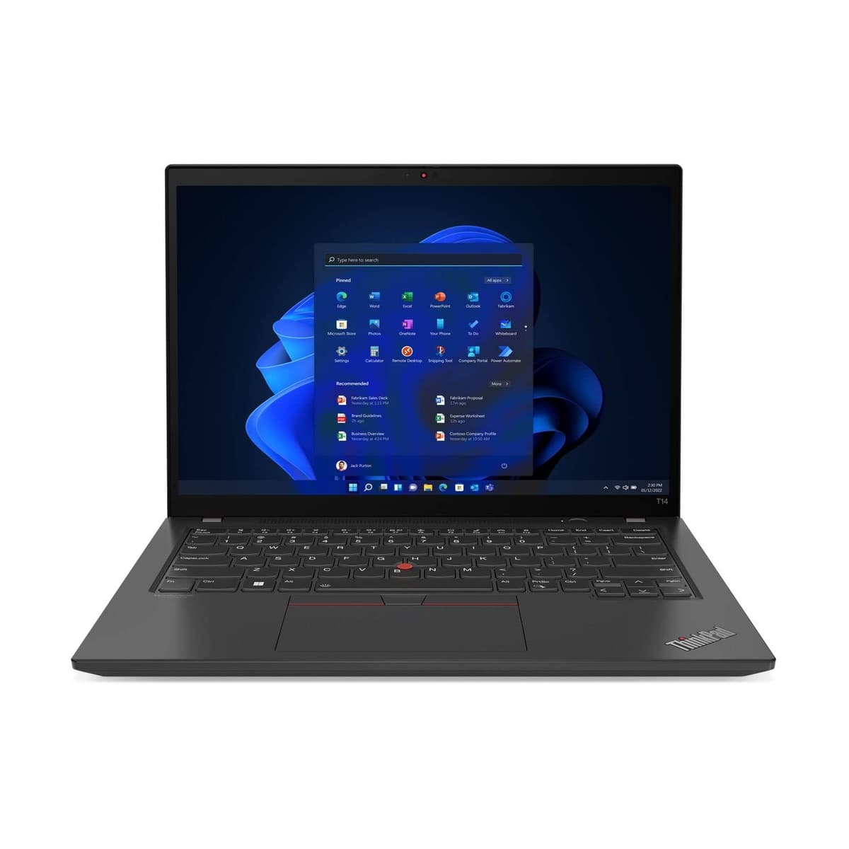 Lenovo ThinkPad T14 Gen 3 14" FHD i7-1260P, 24GB RAM, 1TB SSD, Windows 11 Pro, negro (actualizado) 21AH Configured by Lenovo