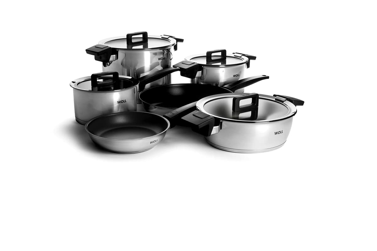 Set de Cocina Woll Concept 6 Piezas en Acero Inoxidable para Inducción NCSET002