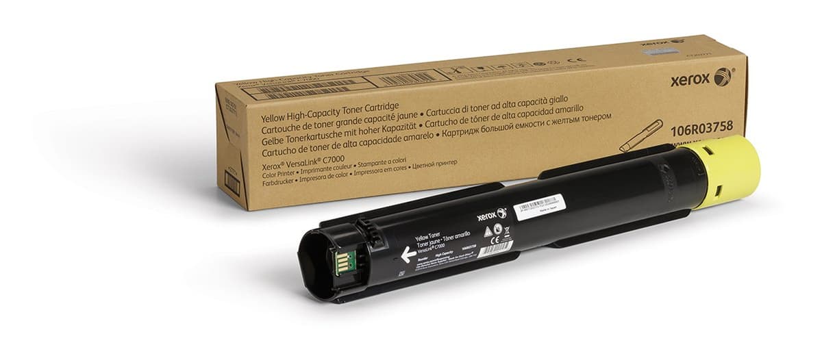 Xerox VersaLink C7000 Toner Amarillo Alta Capacidad 106R03758 (10,100 páginas)