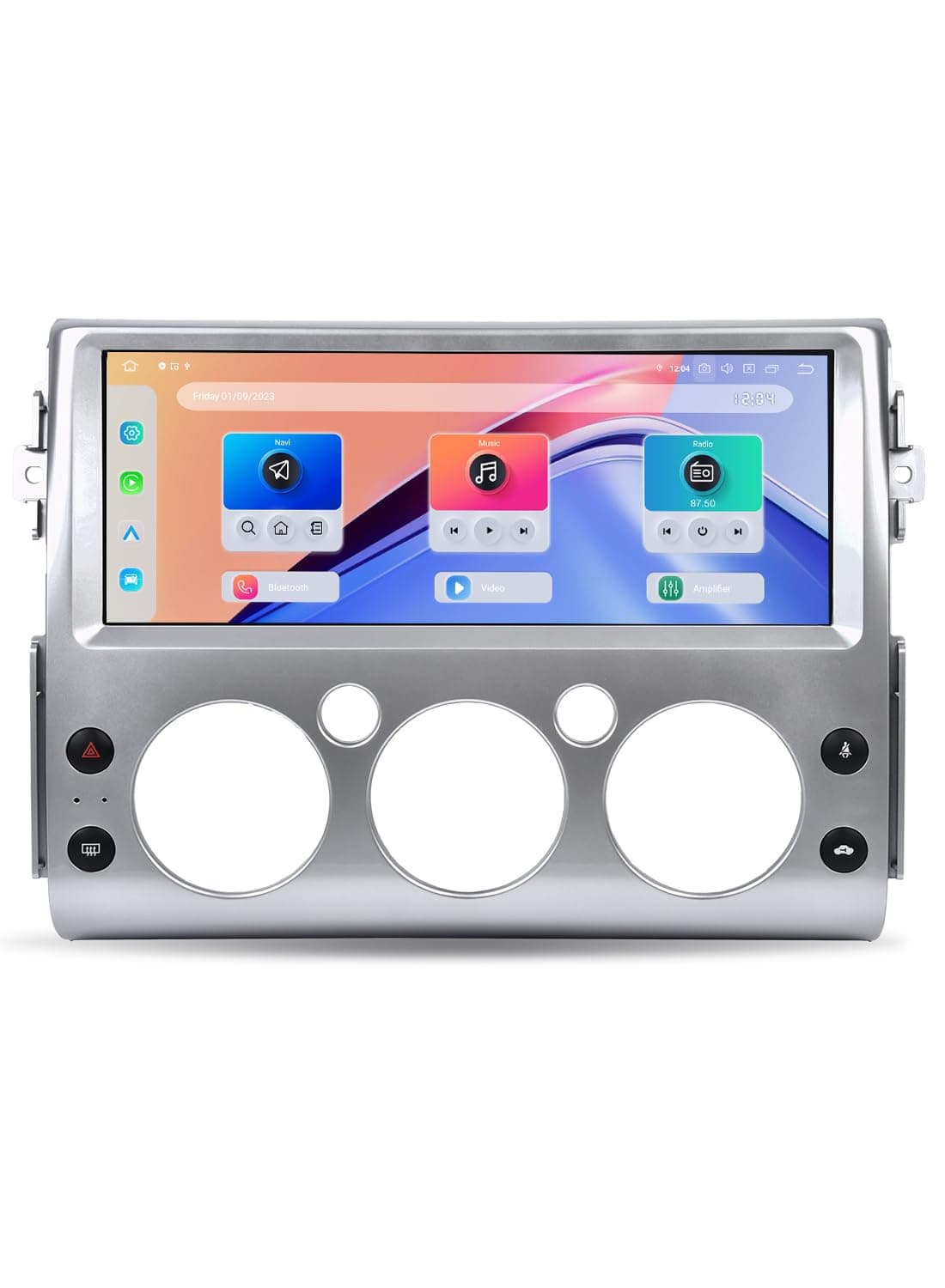 Dasaita Android 13 Radio 12.3" para Toyota FJ Cruiser 2007-2018 6GB+64GB Qualcomm 8-Core 4G LTE Navigation 2K QLED