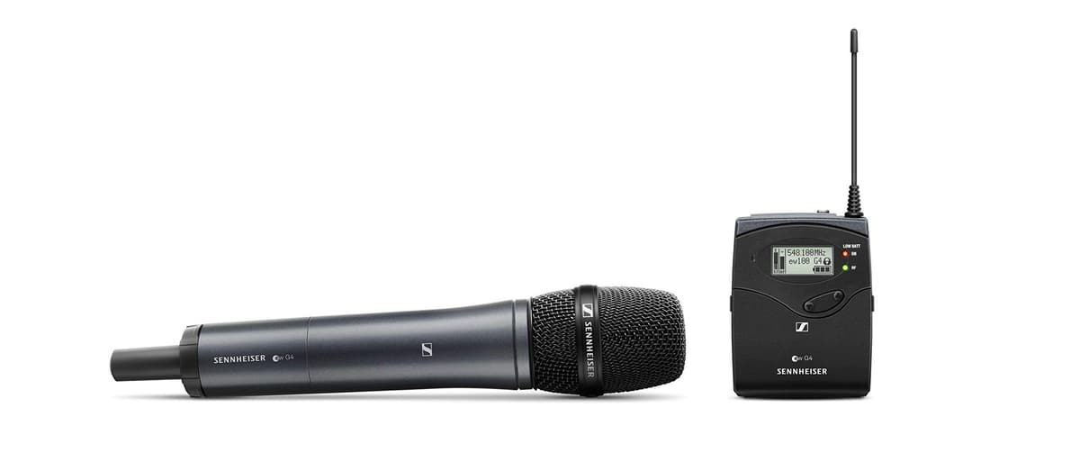 Sennheiser EW 135P G4 Sistema Portátil Inalámbrico de Mano - Banda A (Reacondicionado) ew 135P G4-A-cr