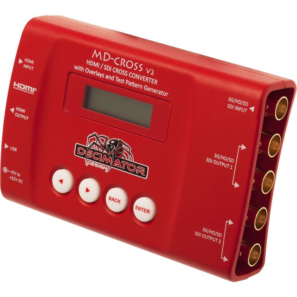 Decimator MD-Cross V2 Miniatura Convertidor Cruzado HDMI/SDI DD-CROSS