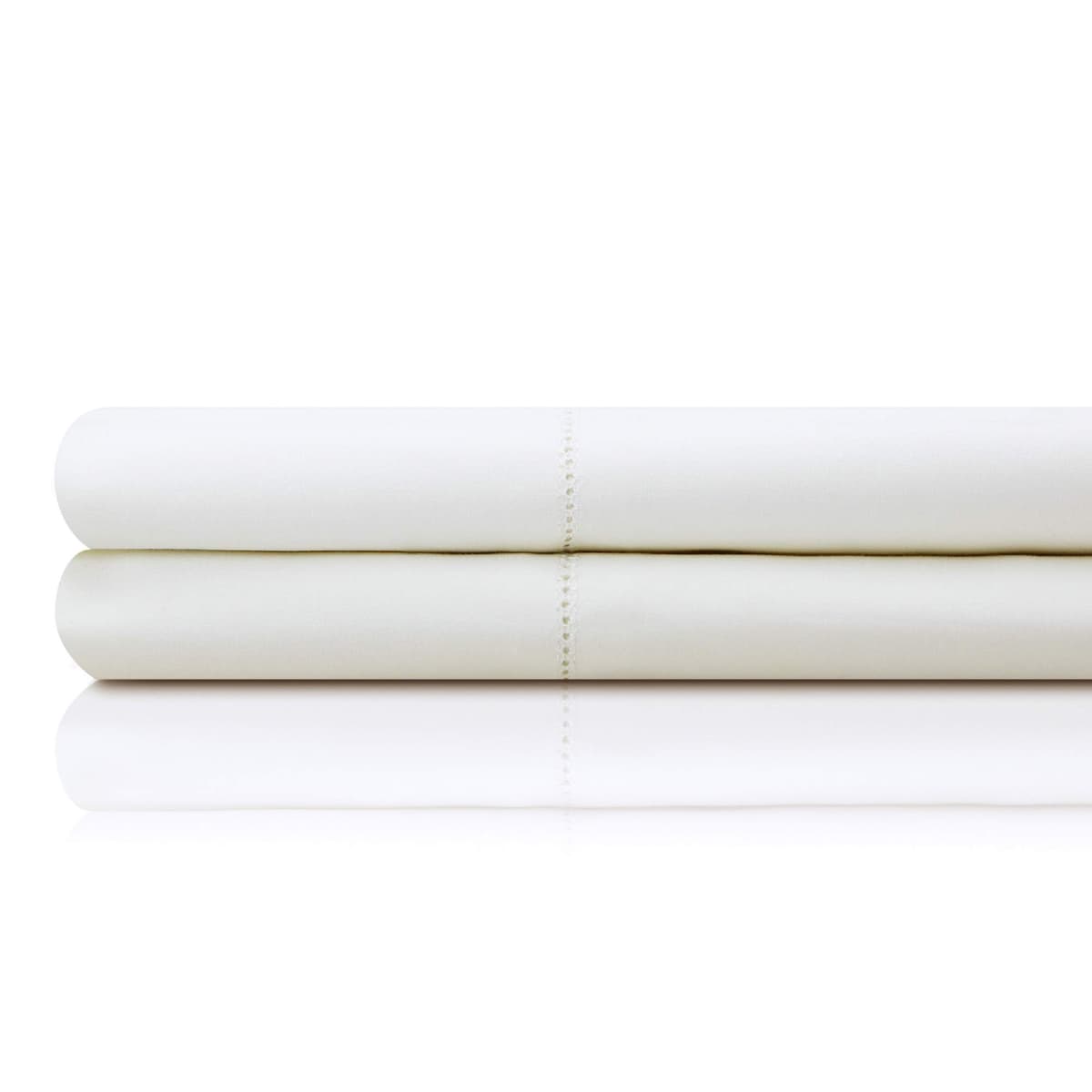 MALOUF sábanas percal 400 hilos algodón egipcio 100% Full blanco hechas en Italia MA04FFWHIS