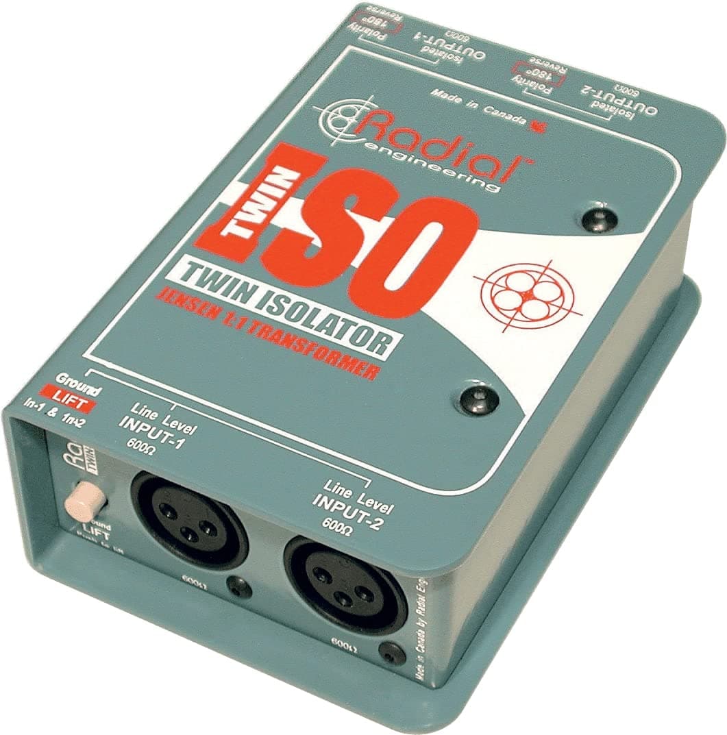 Aislador Pasivo de Nivel de Línea Radial TWIN ISO (Estándar) R800 1024 00