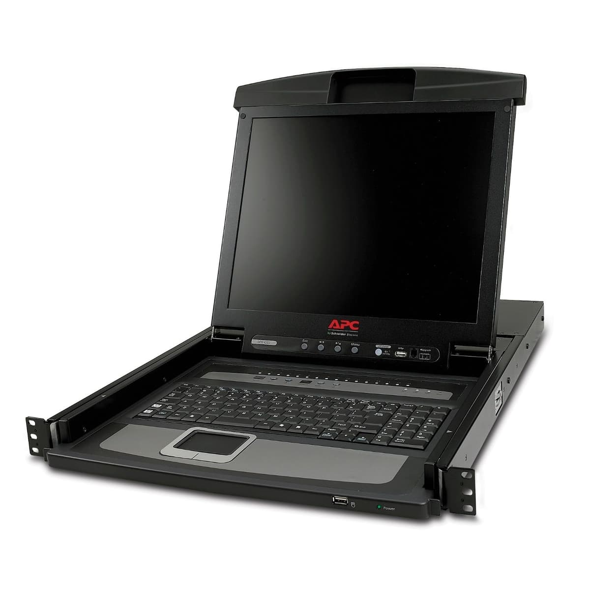 APC 17 Rack Console Integrated 16 Port KVM AP5816