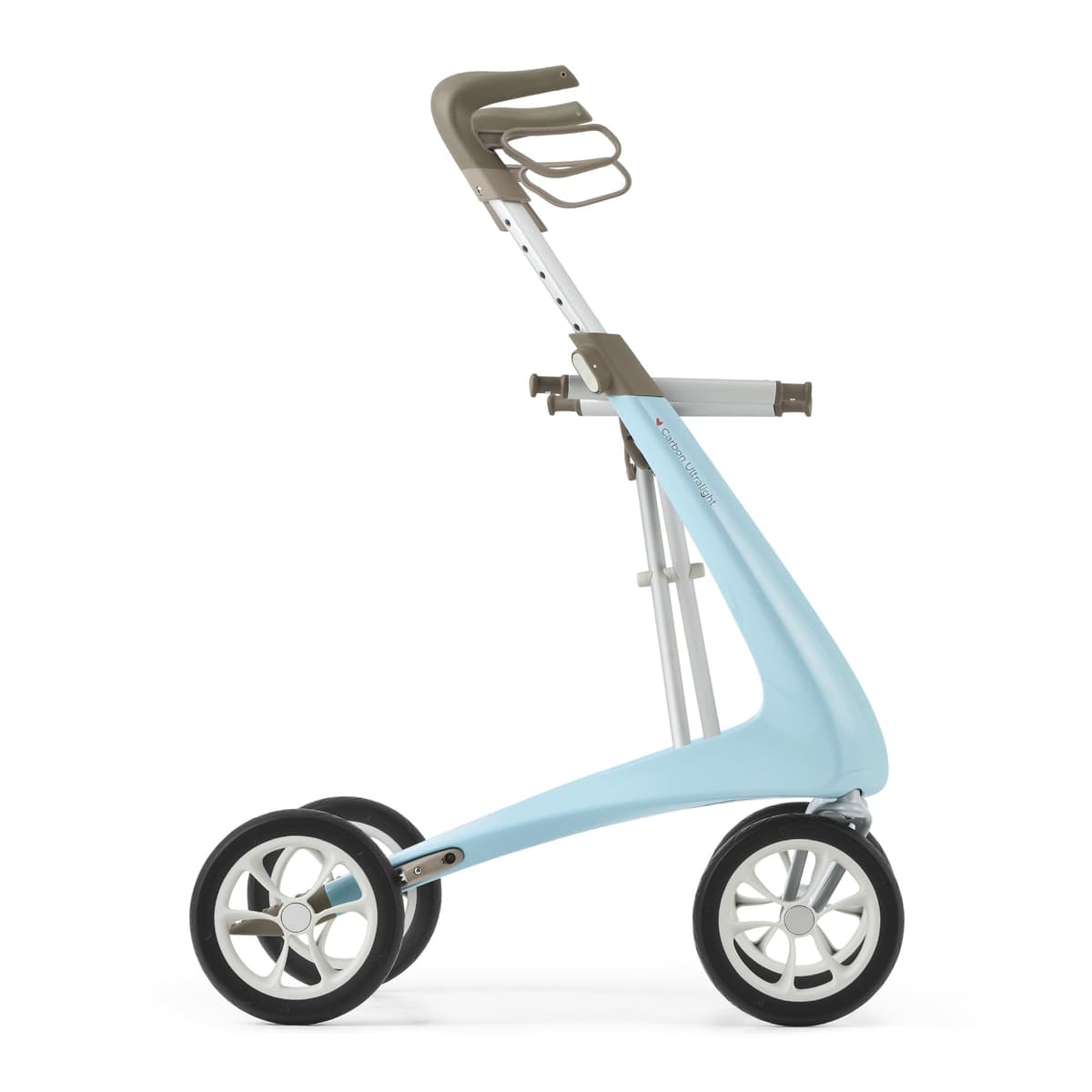 byACRE Rollator ultraligero de carbono 10.6 lbs - Morning Blue, Compact Track 5713504002849