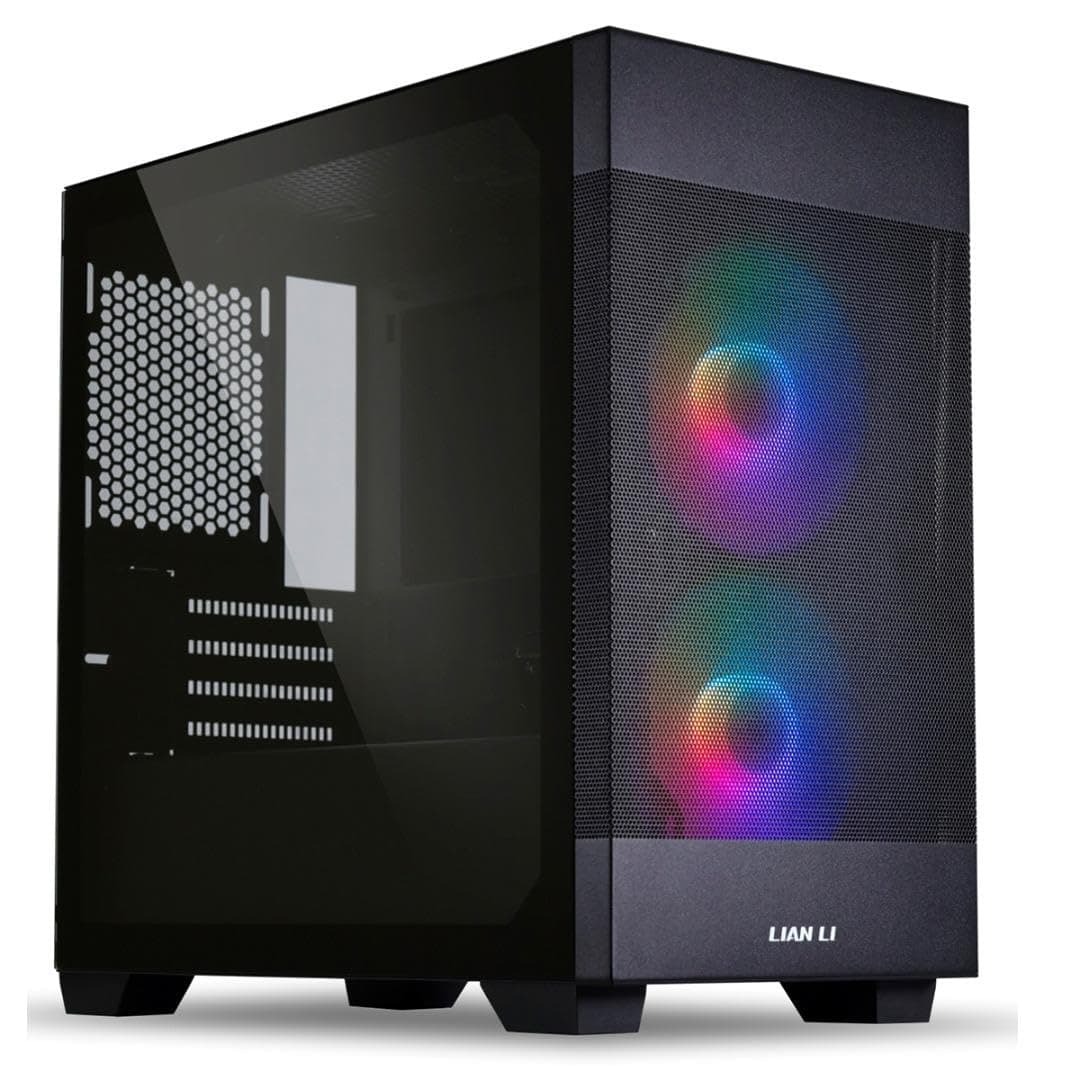 Lian Li LANCOOL 205M Mesh Micro-ATX Caja, Cristal Templado - Negro LANCOOL 205M Mesh Black