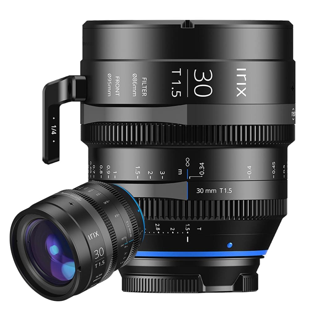 Irix Cine 30mm T1.5 para Montura Arri PL - Lente Cinematográfica, Certificada MIL-STD IL-C30