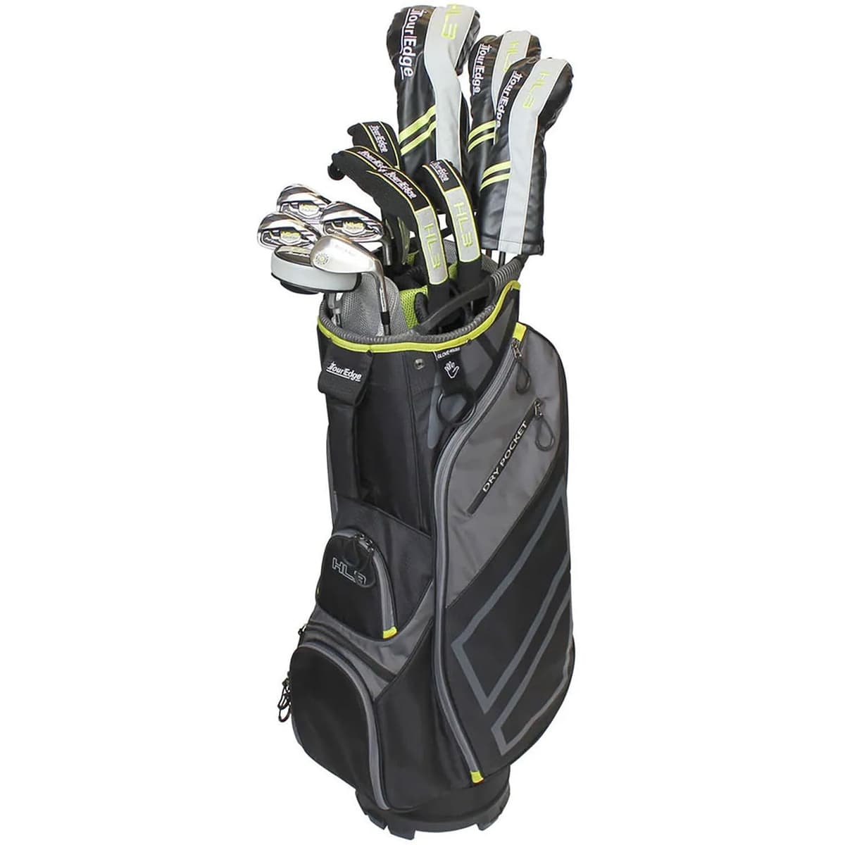 Tour Edge Hot Launch 3 To-Go Juego Completo para Hombre, Regular, HKSRGR10.B