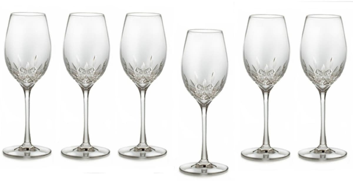 Waterford Lismore Essence Copas para Vino Blanco Deluxe Set de 6 024258499843